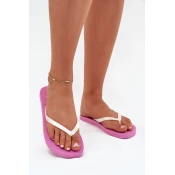 Women Flip Flops Pink 4FMM00FFLIF018-54S