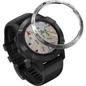 GS Ovitek za okvir za Garmin Fenix 6/6 Pro, srebrn