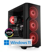 CSL Computer CSL Gaming PC M12280H, AMD Ryzen 7 8700F, (8x 4100 MHz), Radeon RX 9070 XT, 32 GB DDR5-RAM, SSD 2 TB, Windows 11 Home, (5000089871)