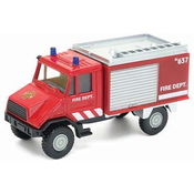 Metalna igracka Welly Urban Spirit - Kontejnerski kamion, 1:34