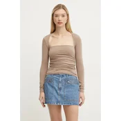 Majica z dolgimi rokavi Abercrombie & Fitch