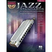 Hal Leonard Harmonica Play-Along Volume 14: Jazz Standards Note (Kot novo)