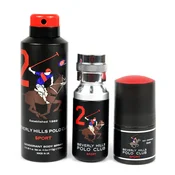 Set Beverly Hills Polo Club: 1982 - Sport 2 Eau de toilette for men 50 ml + 1982 - Sport 2 antiperspirant deodorant spray 175 ml + 1982 - Sport 2 anti