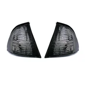 OEM Kristalni migavci BMW E46 limuzina / karavan (98-01), Crni