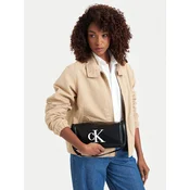 Calvin Klein Torba za čez ramo BOLD črna / bela