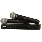Shure BLX288E/PG58 Bežicni set K3E: 606-630 MHz (Kao novo)