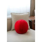 Aberto Design Ukrasni jastuk Pelus Top, 25x25x25 cm, Crveni