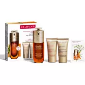 Clarins Double Serum & Nutri-Lumiere Collection darilni set za zrelo kožo