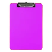 MAUL MAULneon A4 prozirna ružicasta plasticna pisaca ploca 2340621