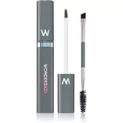 WONDERSKIN Wonder Blading Dream Brow dolgoobstojni gel za obrvi Dark Brunette 3 ml