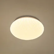 Searchlight LED stropna svetilka Malta, O 29 cm, bela, akril, CCT - Dnevna soba/jedilnica - Plastika