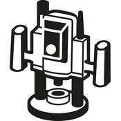 Ravni rezkar Expert for Wood, karbid, 12 mm, D1 12 mm, L 38,1 mm, G 80 mm