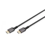 PREMIUM DP1.4  DP to DP 8K/60hz,2m Aluminum Housing ,Gold plated,  Support 8K/60Hz