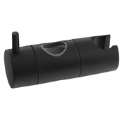 Drsnik za prho 23 mm, ABS/črna mat - Črna mat barva - Sapho - 24 - ABS - 14