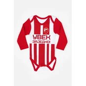 Crvena Zvezda-Stefan Bodi dugih rukava za bebe Crvena Zvezda 25, Crveni