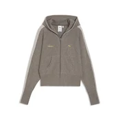PUMA x MADHAPPY T7 Knitted Jacket Women, Women, Matte Bronze, S