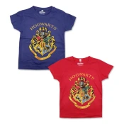 Majica Harry Potter - kratek rokav-128-Temno modra