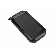 BOT Solarna napajalna banka SP2 1 panel 10000mAh, črna