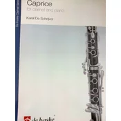 SCHRIJVER:CAPRICE FOR CLARINET AND PIANO