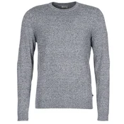 JACK & JONES Pulover pegasto siva