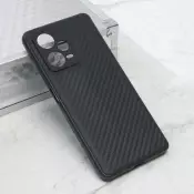 Torbica Carbon fiber za Xiaomi Redmi Note 12 Pro Plus (EU) crna