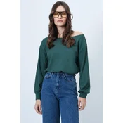 Trend Alacati Stili Ženska bluza Alc-X14393, Zelena