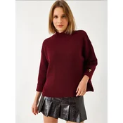 Bianco Lucci Pulover Pullover burgund