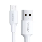Ugreen PVC kabel USB0-A - microUSB 480 Mb/s 0,5 m bel