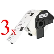 Komplet Brother DK-11220/39 x 48 mm/P-touch QL kompatibilne etikete (3 x 620 etiket)
