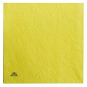 Lene Bjerre UNI papirnate serviete, rumene, 33x33 cm