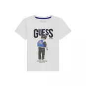 Guess Majica N6RI05 K8HM4 Bela Regular Fit
