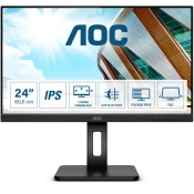 Monitor AOC 60,5 cm (23,8) 24P2Q 1920x1080 75Hz IPS 4ms VGA DVI HDMI DisplayPort 4xUSB3.2 Pivot Zvočniki  3H sRGB107%