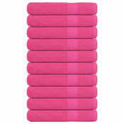 vidaXL vidaXL Brisače za savno 10 kos roza 80x200 cm 360 gsm 100% bombaž, (21822931)