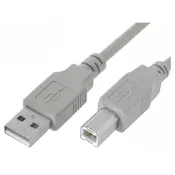 SECOMP USB Kabl-Rotronic Secomp USB 2.0 AM-BM beige 1.8m