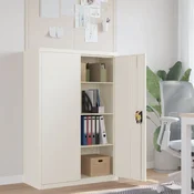 Ormaric za spise bijeli 90 x 40 x 140 cm celicni