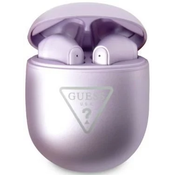 Guess Bluetooth TWS Earbuds purple Triangle Logo (GUTWST82TRU)