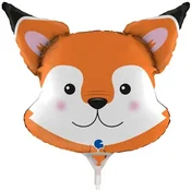 Grabo Folija balon FOX Živali Gozd Rojstni dan 35 cm