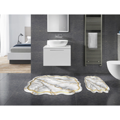 Lessentiel Maison Set 2 prostirke za kupatilo Sivi