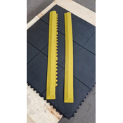 Poševen zaključni rob za Gumirano talno oblogo Open Top Kvadratna 90x90x1,4
