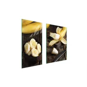 shumee ZAŠČITNA STEKLENA PLOŠČA 75x52 BANANA