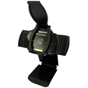 VERBATIM Verbatim AWC-01 Full HD spletna kamera 2560 x 1440 Pixel\, 1920 x 1080 Pixel nosilec s sponko\, stojalo, (20460170)