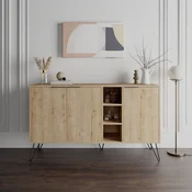 Hanah Home Komoda Clara 142x83x35,6cm Hrast