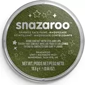 Snazaroo barva za obraz Sparkly Green (bleščeče zelena) 18ml