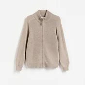Reserved - Džemper od merino vune s kopcanjem
