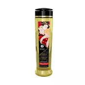 Shunga Erotic Massage Oil Romance Strawberry Wine 240 ml
