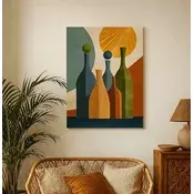 Wallity Dekorativna slika na platnu, 50x70cm, Šarena