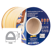 Tesnilo Stomil SD-39CX/6-0, P, 9x5,5 mm, 6 m, belo