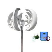 SMARAAD Generator vetrne turbine, 3000W moč, raznolike napetostne možnosti, trpežni steklena vlakna lopatice, z hibridnim nadzorom, 3000W, 24V, (5000163969)