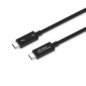 Lindy Lindy Thunderbolt 3 kabel, pasivni, 1 m, crni