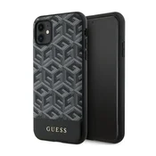 shumee Ovitek Guess GCube Stripes MagSafe - iPhone 11 (črn)